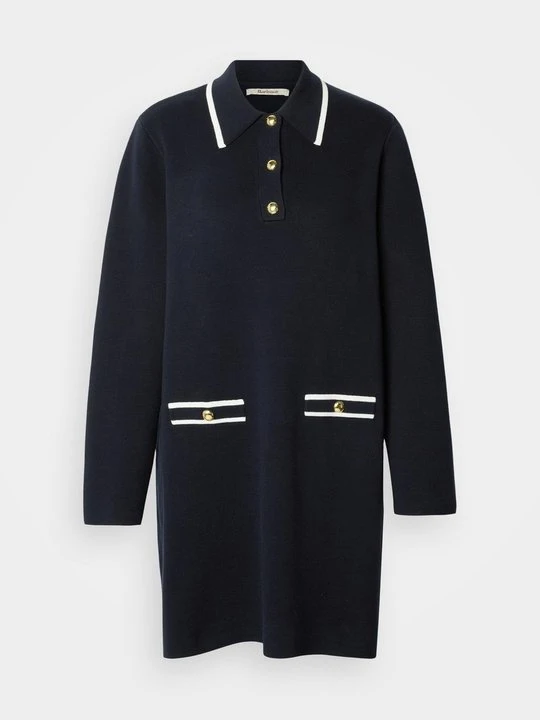 Zdjęcie produktu Sukienka dzianinowa Barbour granatowy