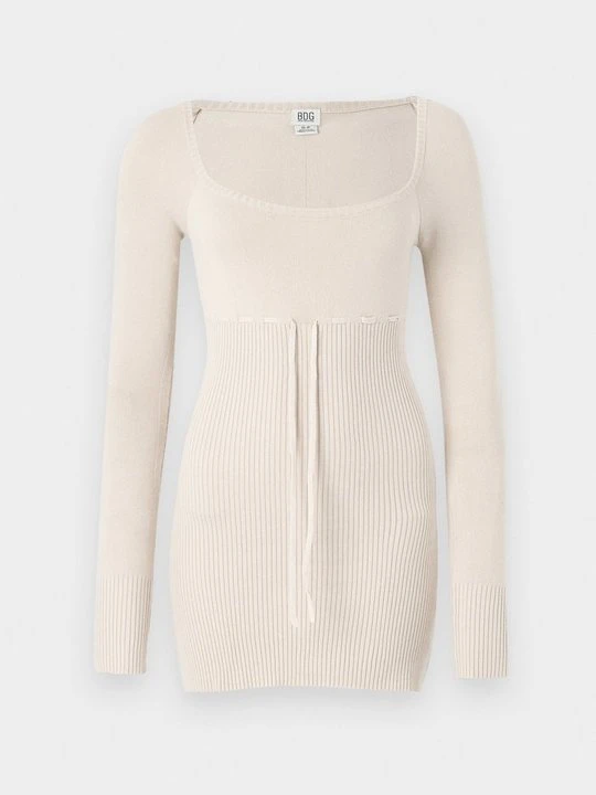 Zdjęcie produktu Sukienka dzianinowa BDG Urban Outfitters mleczny