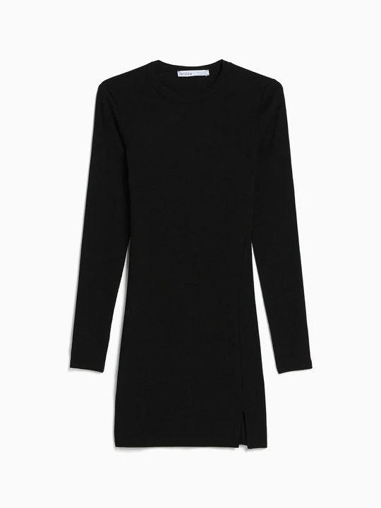 Zdjęcie produktu Sukienka dzianinowa Bershka czarny