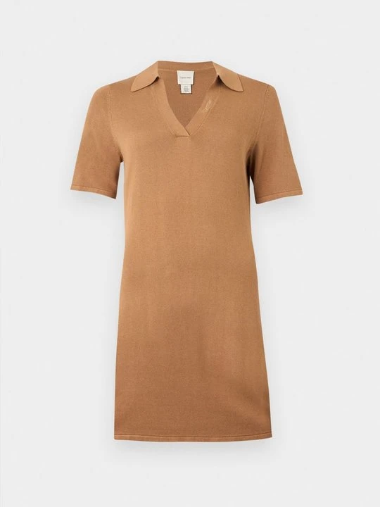 Zdjęcie produktu Sukienka dzianinowa Calvin Klein brązowy