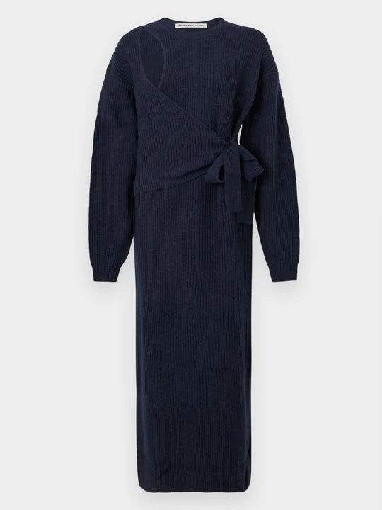 Zdjęcie produktu Sukienka dzianinowa Designers Remix granatowy