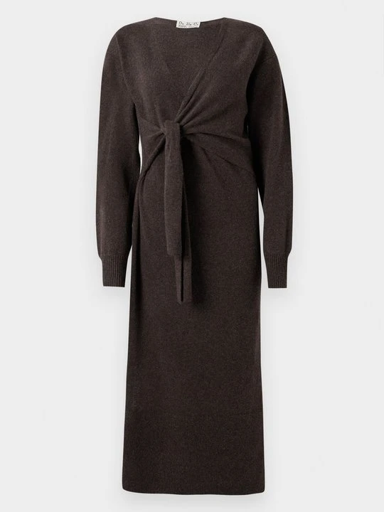 Zdjęcie produktu Sukienka dzianinowa Designers Remix brązowy