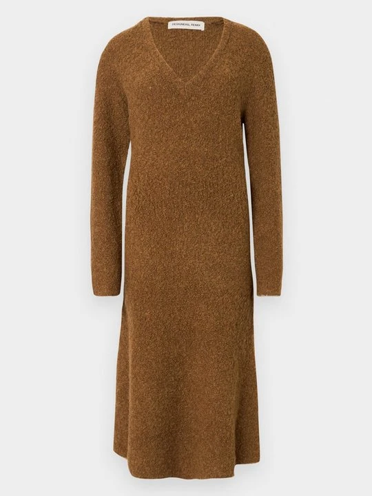 Zdjęcie produktu Sukienka dzianinowa Designers Remix ochra