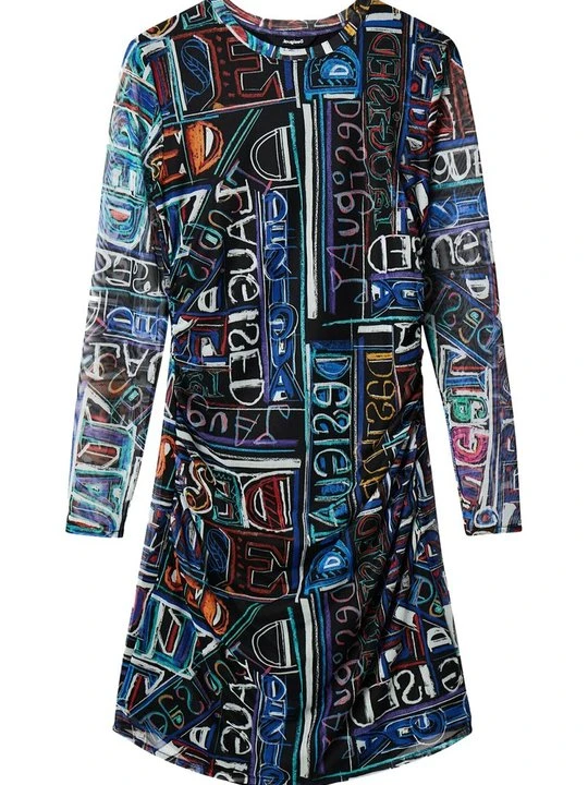 Zdjęcie produktu Sukienka dzianinowa Desigual czarny
