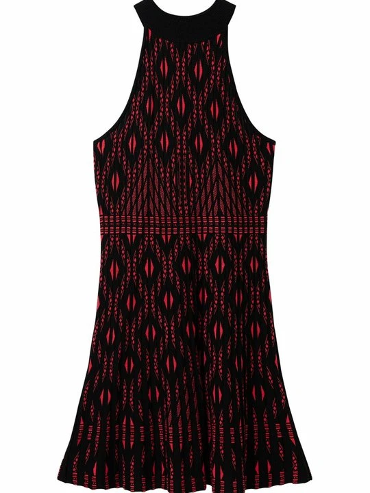 Zdjęcie produktu Sukienka dzianinowa Desigual czerwony