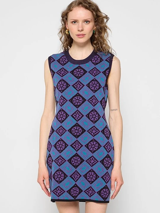 Zdjęcie produktu Sukienka dzianinowa Diane Von Furstenberg