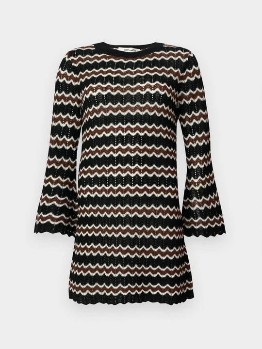 Zdjęcie produktu Sukienka dzianinowa Diane Von Furstenberg czarny
