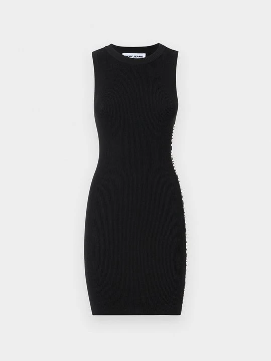 Zdjęcie produktu Sukienka dzianinowa DKNY czarny