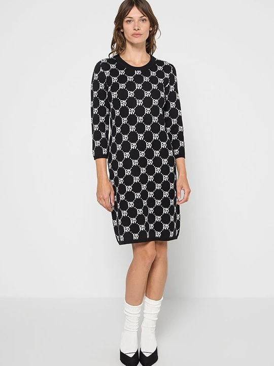 Zdjęcie produktu Sukienka dzianinowa DKNY czarny