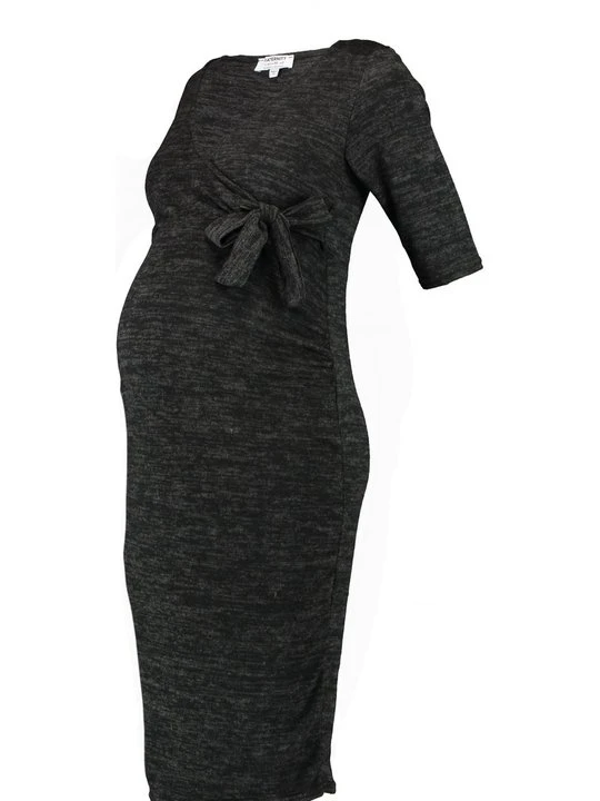 Zdjęcie produktu Sukienka dzianinowa Dorothy Perkins ciemnoszary