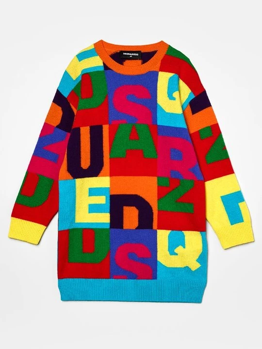 Zdjęcie produktu Sukienka dzianinowa Dsquared2