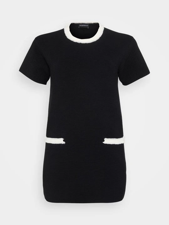 Zdjęcie produktu Sukienka dzianinowa Emporio Armani czarny