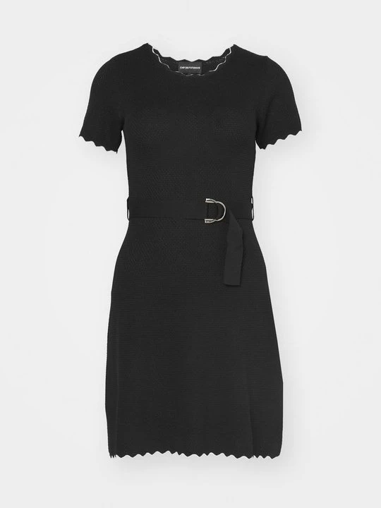 Zdjęcie produktu Sukienka dzianinowa Emporio Armani czarny