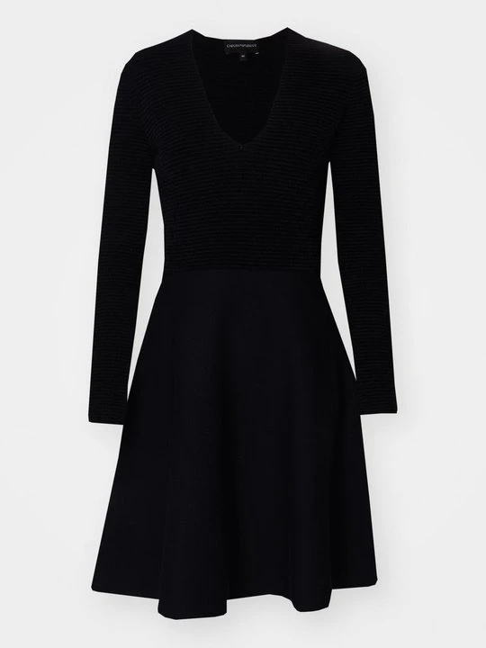 Zdjęcie produktu Sukienka dzianinowa Emporio Armani czarny