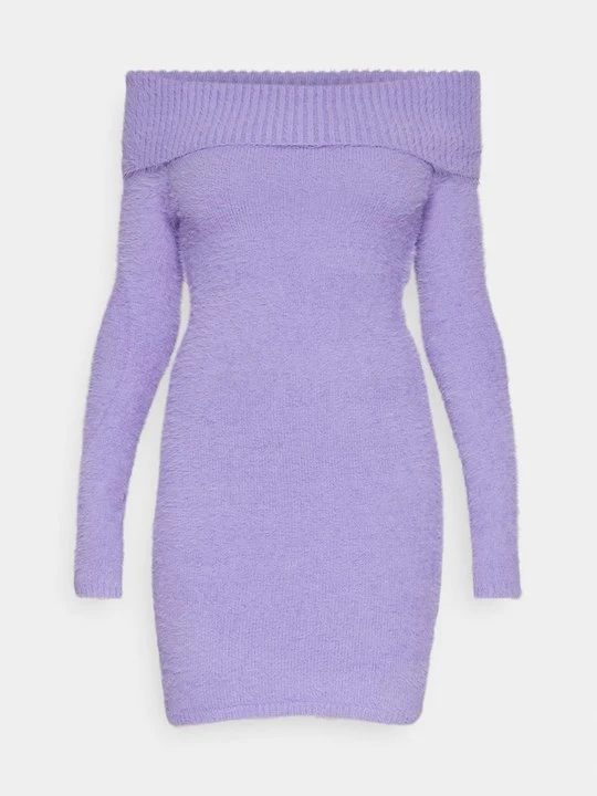 Zdjęcie produktu Sukienka dzianinowa Even&Odd By Zalando fioletowy