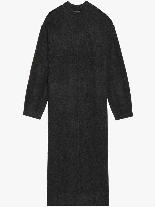 Zdjęcie produktu Sukienka dzianinowa Even&Odd By Zalando ciemnoszary melanż