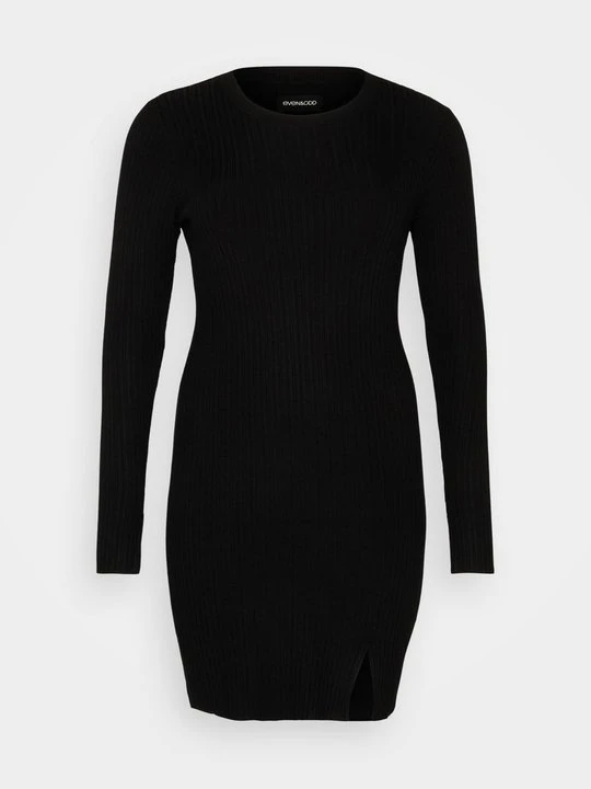 Zdjęcie produktu Sukienka dzianinowa Even&Odd Curvy By Zalando czarny
