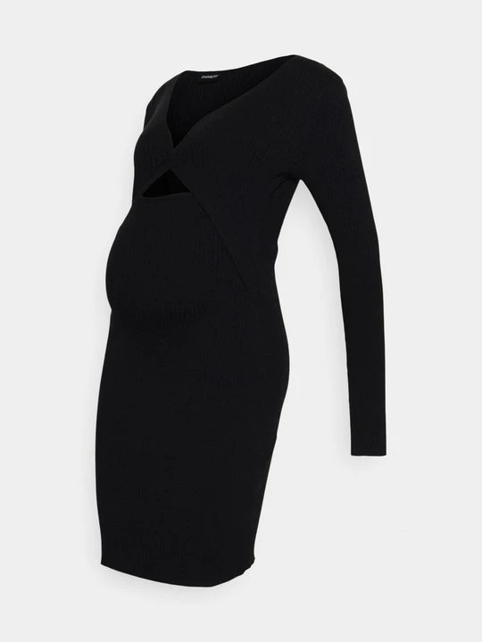 Zdjęcie produktu Sukienka dzianinowa Even&Odd Maternity By Zalando czarny