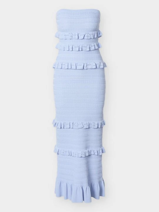 Zdjęcie produktu Sukienka dzianinowa Gina Tricot niebieski