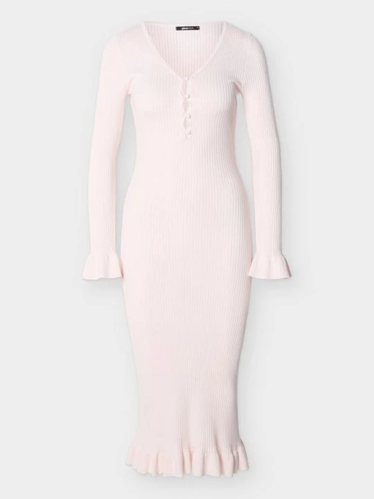 Zdjęcie produktu Sukienka dzianinowa Gina Tricot różowy
