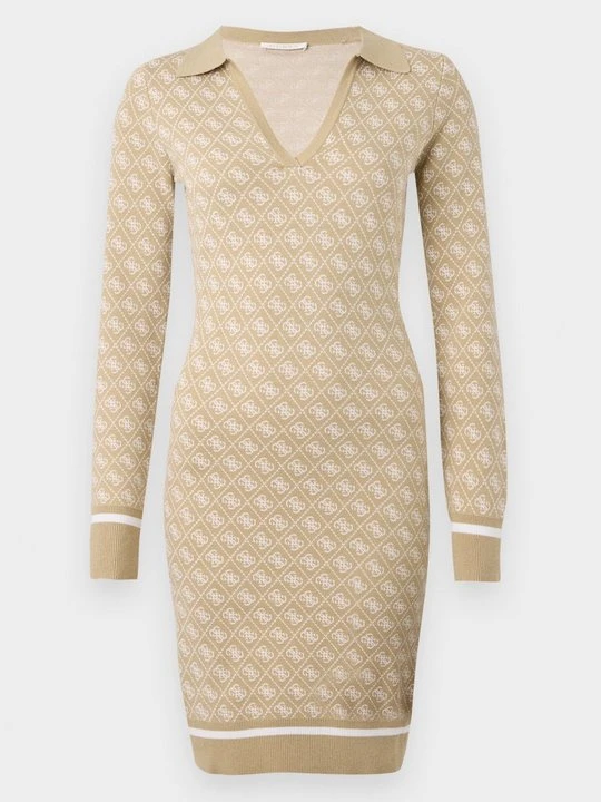 Zdjęcie produktu Sukienka dzianinowa Guess taupe