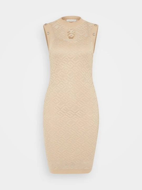 Zdjęcie produktu Sukienka dzianinowa Guess taupe