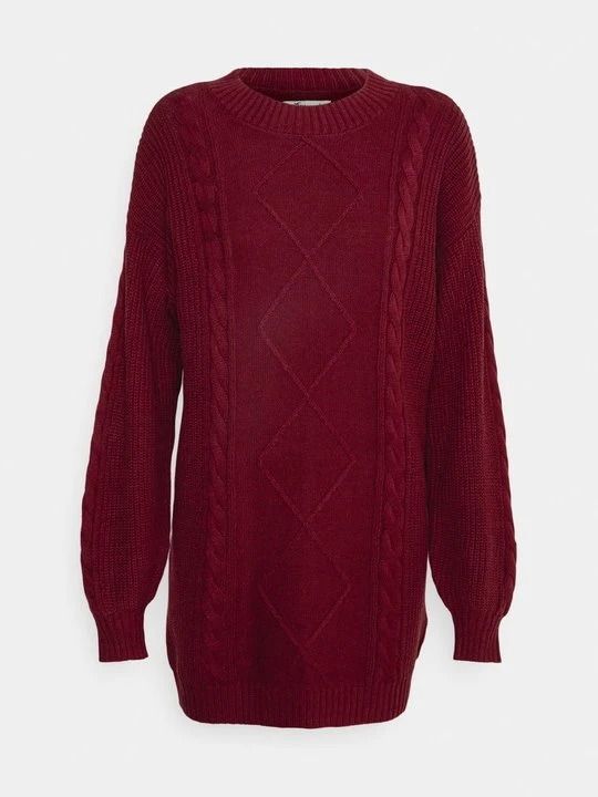 Zdjęcie produktu Sukienka dzianinowa Hollister Co. czerwony