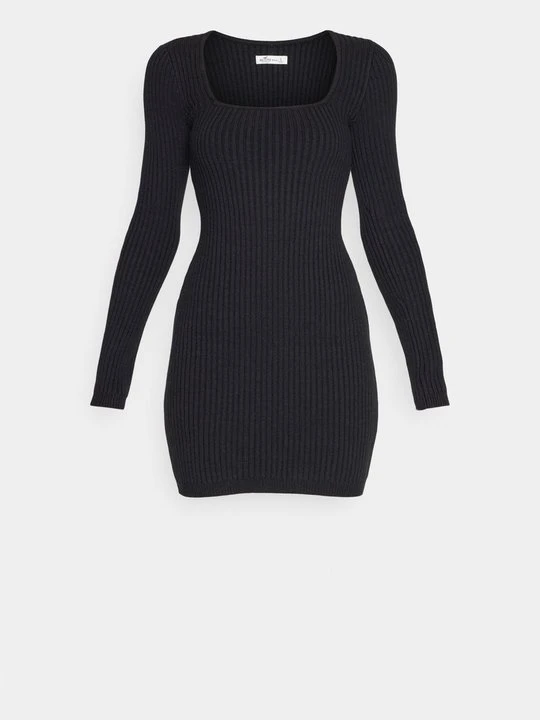 Zdjęcie produktu Sukienka dzianinowa Hollister Co. czarny