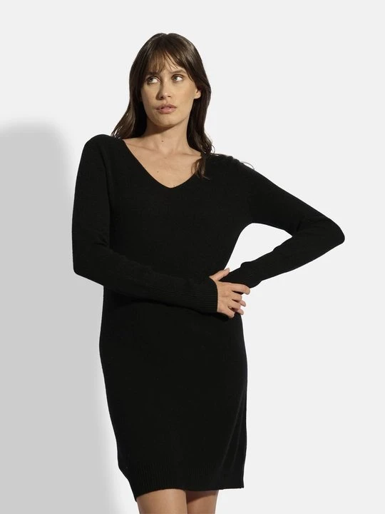Zdjęcie produktu Sukienka dzianinowa Just Cashmere czarny