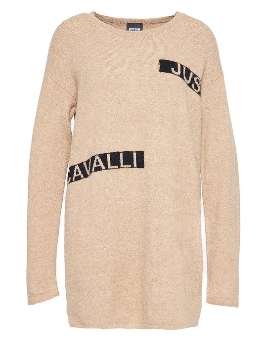 Zdjęcie produktu Sukienka dzianinowa Just Cavalli brązowy