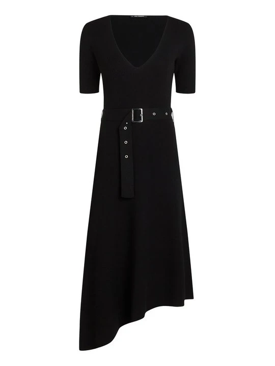 Zdjęcie produktu Sukienka dzianinowa KARL LAGERFELD czarny