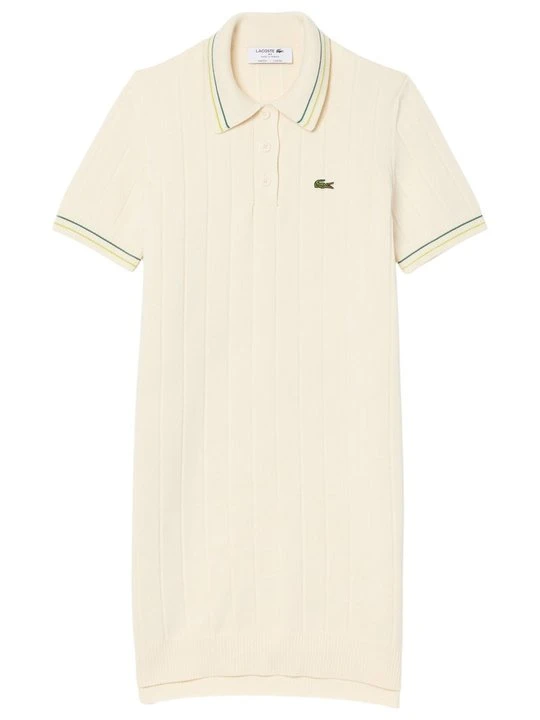 Zdjęcie produktu Sukienka dzianinowa Lacoste biały