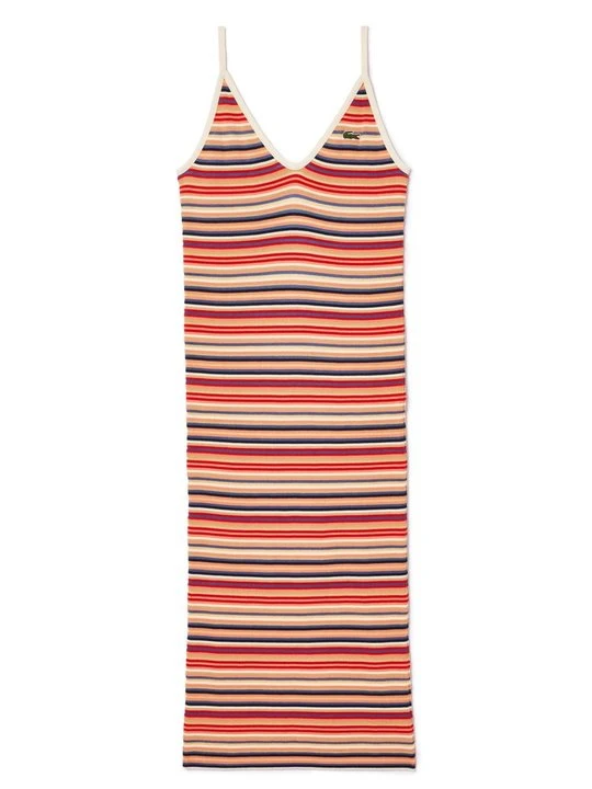 Zdjęcie produktu Sukienka dzianinowa Lacoste mleczny