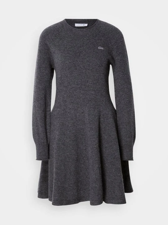 Zdjęcie produktu Sukienka dzianinowa Lacoste szary melanż