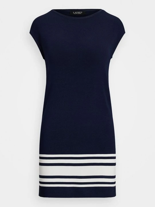 Zdjęcie produktu Sukienka dzianinowa Lauren Ralph Lauren granatowy