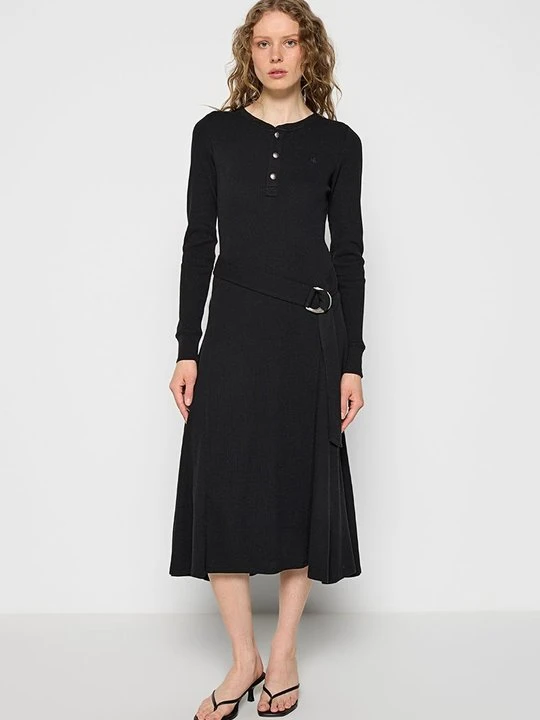 Zdjęcie produktu Sukienka dzianinowa Lauren Ralph Lauren czarny