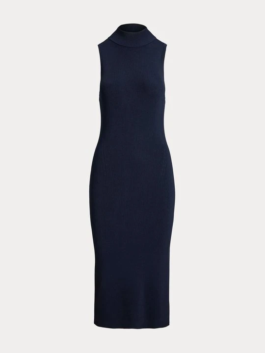 Zdjęcie produktu Sukienka dzianinowa Lauren Ralph Lauren granatowy