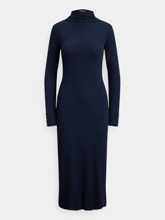 Zdjęcie produktu Sukienka dzianinowa Lauren Ralph Lauren granatowy