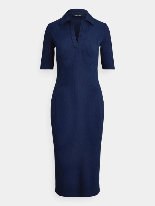 Zdjęcie produktu Sukienka dzianinowa Lauren Ralph Lauren granatowy