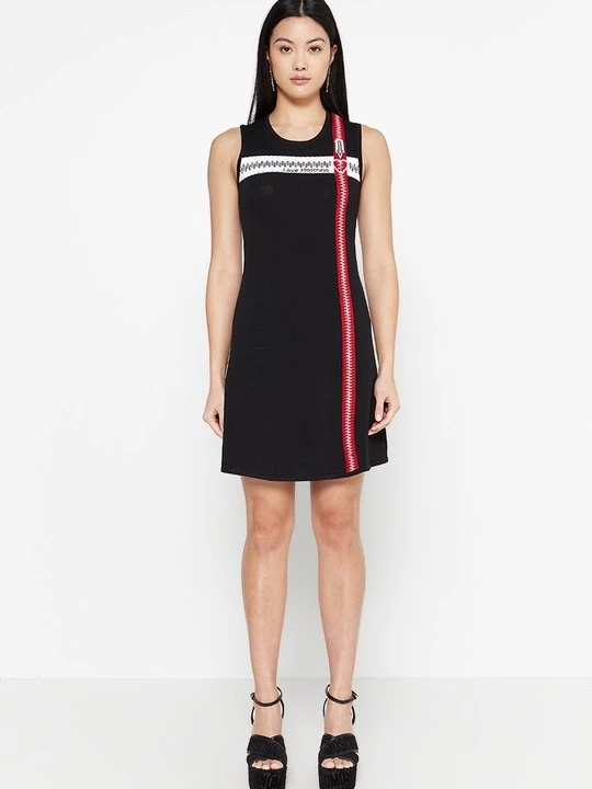 Zdjęcie produktu Sukienka dzianinowa LOVE MOSCHINO czarny