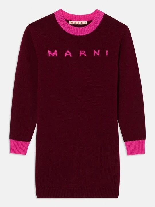 Zdjęcie produktu Sukienka dzianinowa Marni czerwony