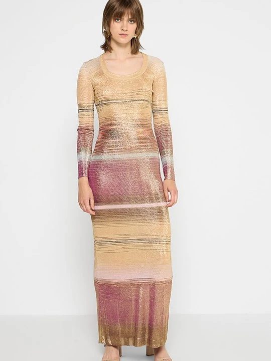Zdjęcie produktu Sukienka dzianinowa Missoni beżowy