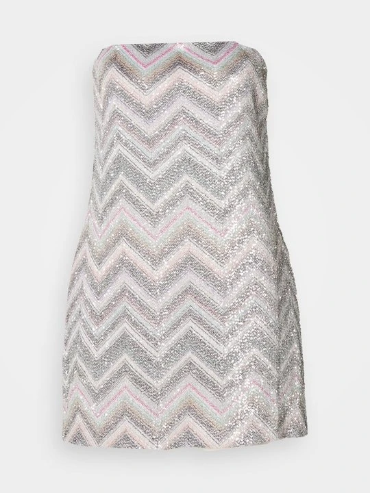 Zdjęcie produktu Sukienka dzianinowa Missoni srebrny
