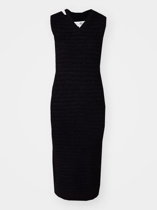 Zdjęcie produktu Sukienka dzianinowa MM6 Maison Margiela czarny