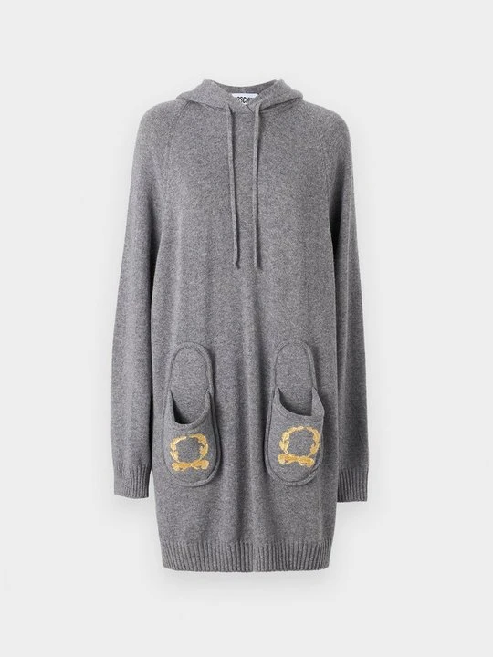 Zdjęcie produktu Sukienka dzianinowa MOSCHINO szary