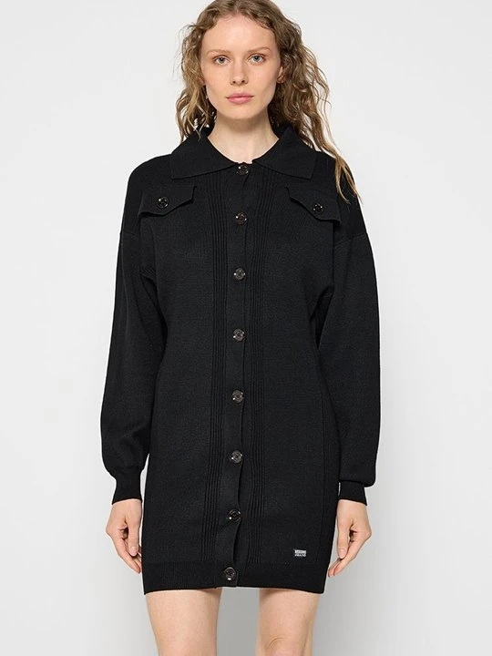 Zdjęcie produktu Sukienka dzianinowa MOSCHINO czarny