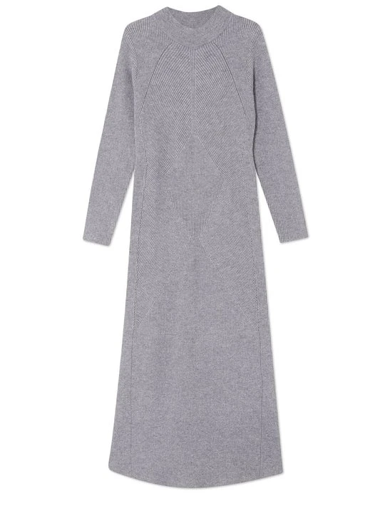 Zdjęcie produktu Sukienka dzianinowa Never Fully Dressed srebrny