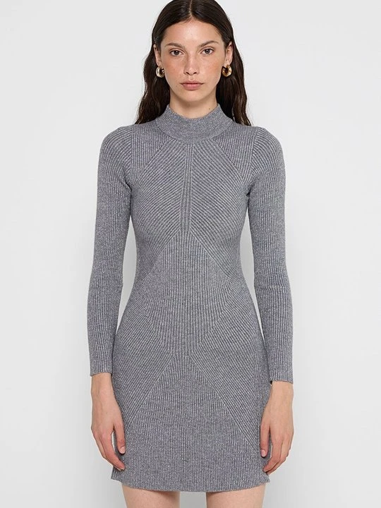 Zdjęcie produktu Sukienka dzianinowa Never Fully Dressed szary