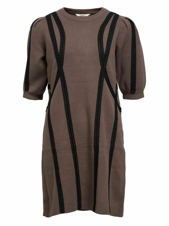 Zdjęcie produktu Sukienka dzianinowa Object taupe