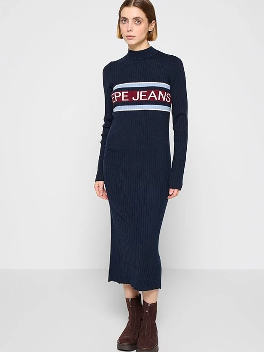 Zdjęcie produktu Sukienka dzianinowa Pepe Jeans granatowy